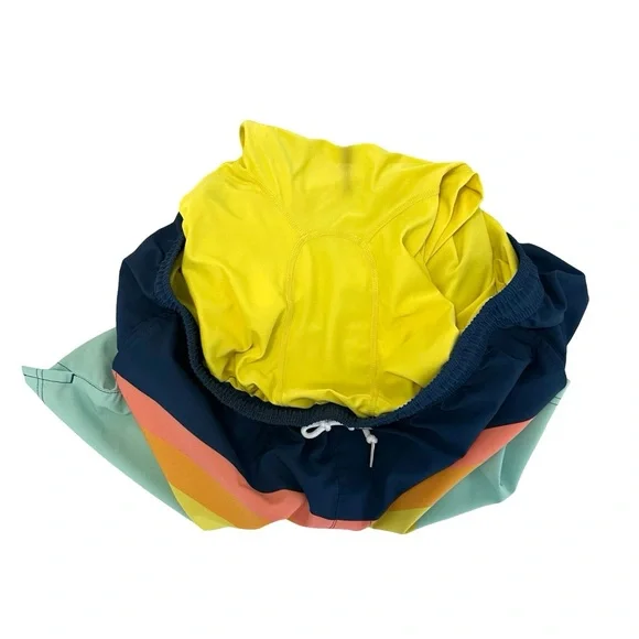 Maamgic ZestZebra Rainbow Striped Swim Trunks Men’s XL - Picture 10 of 13